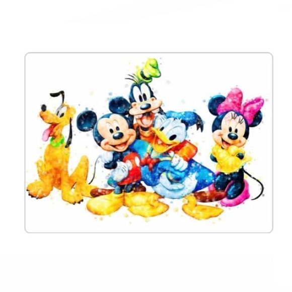 Disney Mickey Mouse Watercolor Magnet - Picture 1 of 2